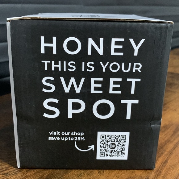 Honey Pot and Dipper - White - Picture 3 of 4